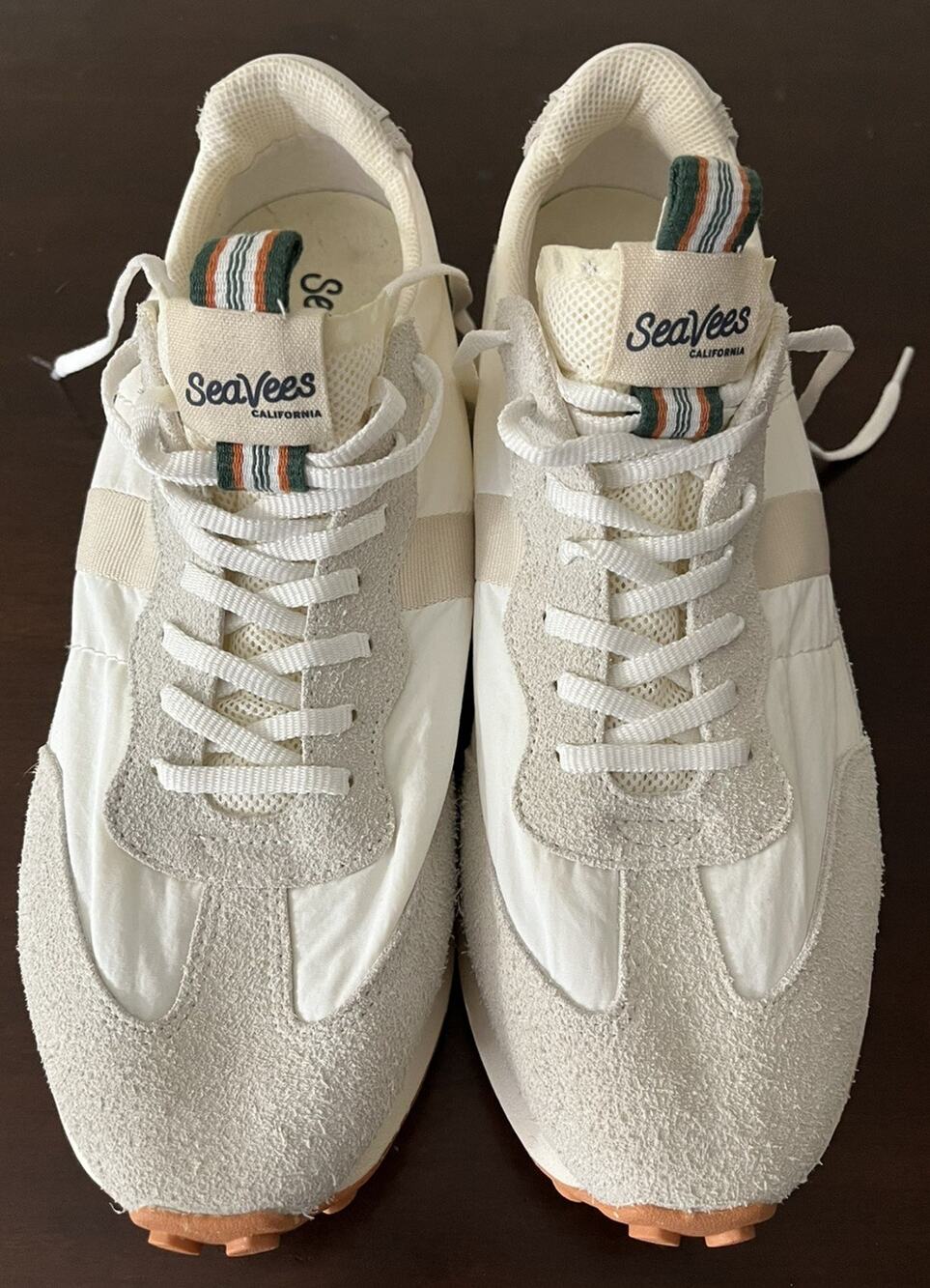 SeaVees Acorn Trainer White Clay Retro Low Top Shoes Sneakers Mens Size 12
